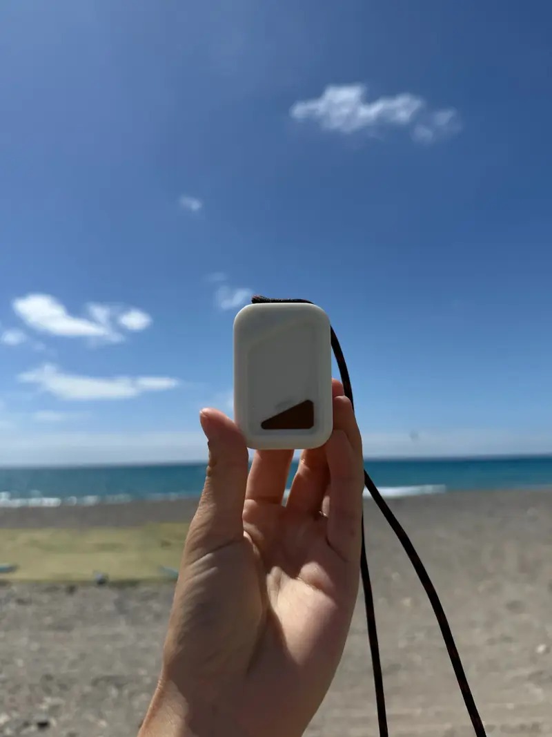 De SANDIT Sensor testen op het strand